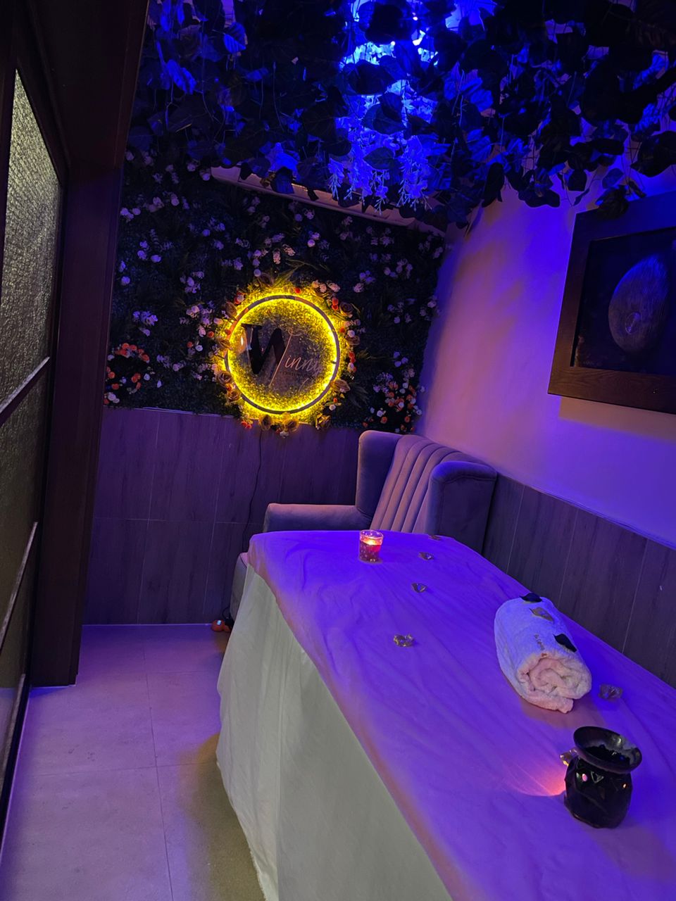 Serene spa interior at Winny Spa